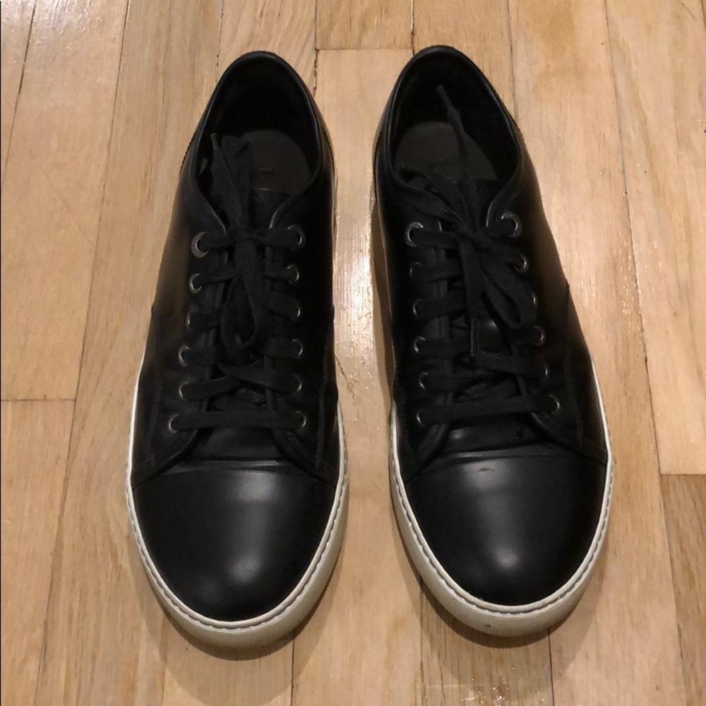 LANVIN Men’s DBBI Black Sneaker | UK Size 6
